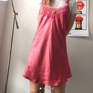 Vintage Christian Dior Satin Slip Dress